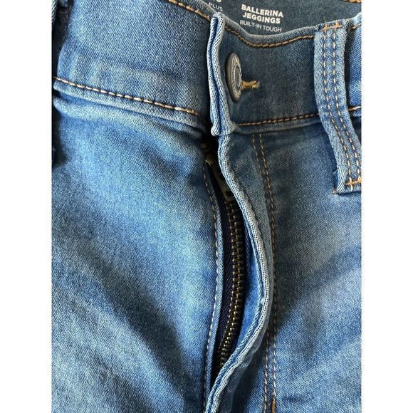 Old‎ Navy Ballerina Jeggings Girls 16 Plus Denim Blue Jeans Mid-Rise Light Wash - Picture 11 of 11